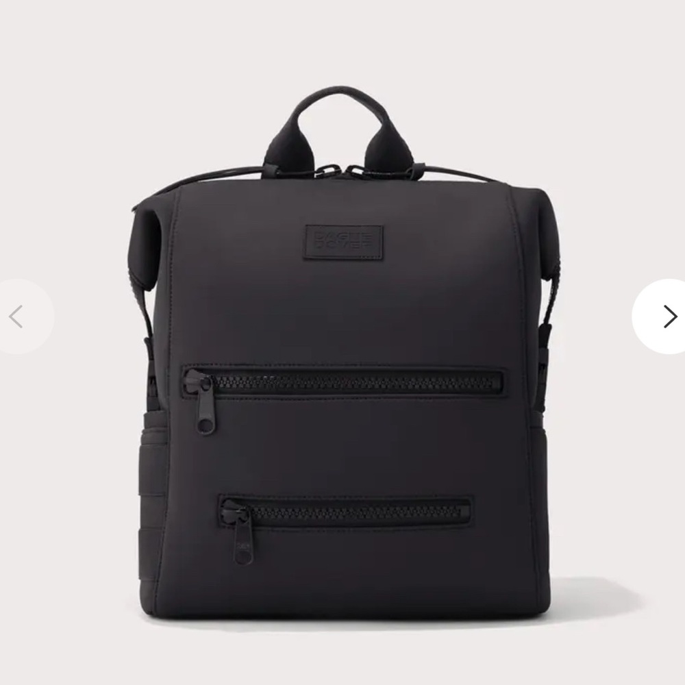 Dagne Dover Indi Diaper Backpack Black: NWOT
